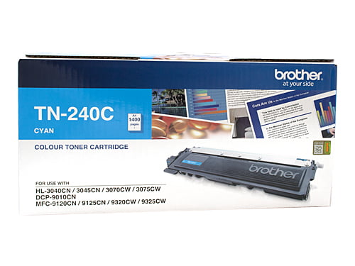 Brother TN240 Cyan Genuine Toner Cartridges