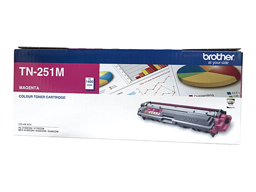 Brother TN251 Magenta Genuine Toner Cartridge