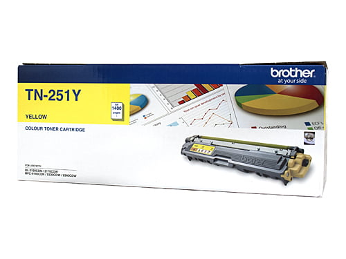 Brother TN251 Yellow Genuine Toner Cartridge