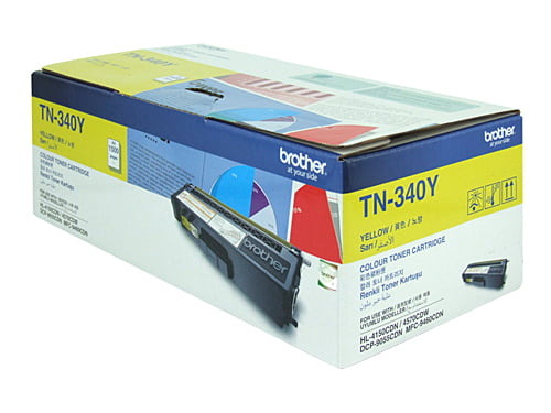 Brother TN340 Yellow Genuine Toner Cartridge