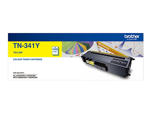 Brother TN341 Yellow Genuine Toner Cartridge