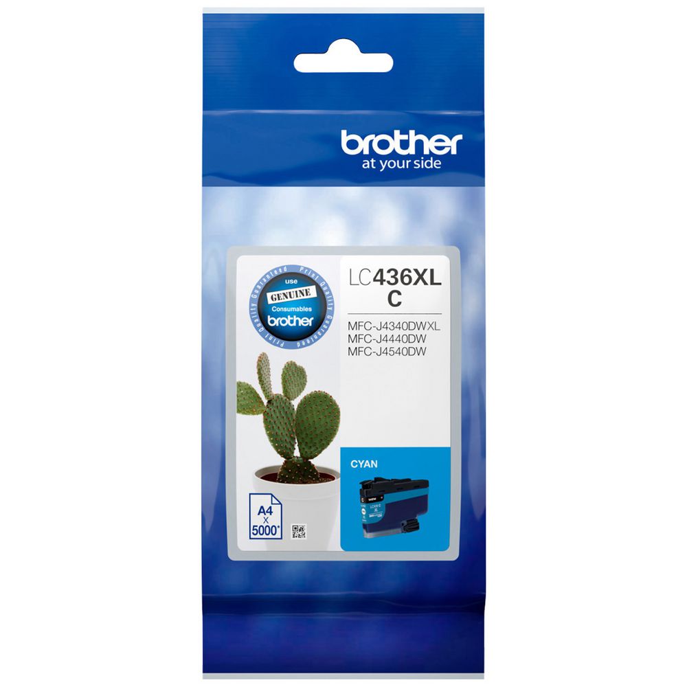 Brother LC-436XL Genuine 3-Ink High Capacity Colour CMY Pack. FREE DELIVERY.