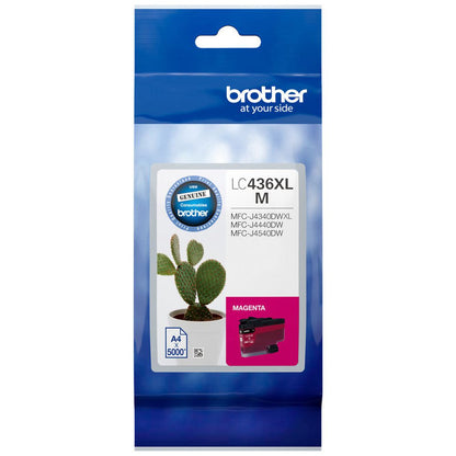 Brother LC-436XL Genuine 3-Ink High Capacity Colour CMY Pack. FREE DELIVERY.