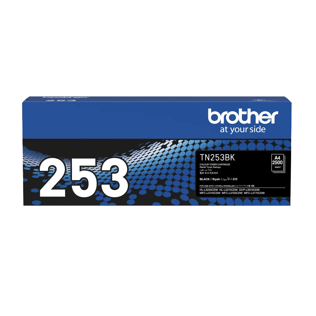 Brother TN-253 Black TN-257 Colours Genuine 4-Toner Value Pack.
