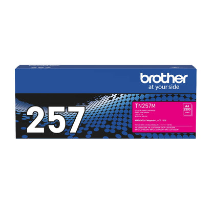 Brother TN-253 Black TN-257 Colours Genuine 4-Toner Value Pack.