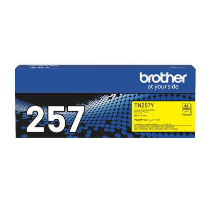 BROTHER TN-257 GENUINE THREE COLOURS CMY VALUE PACK.