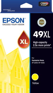 Epson 49XL Yellow Genuine High Capacity Ink Cartridge
