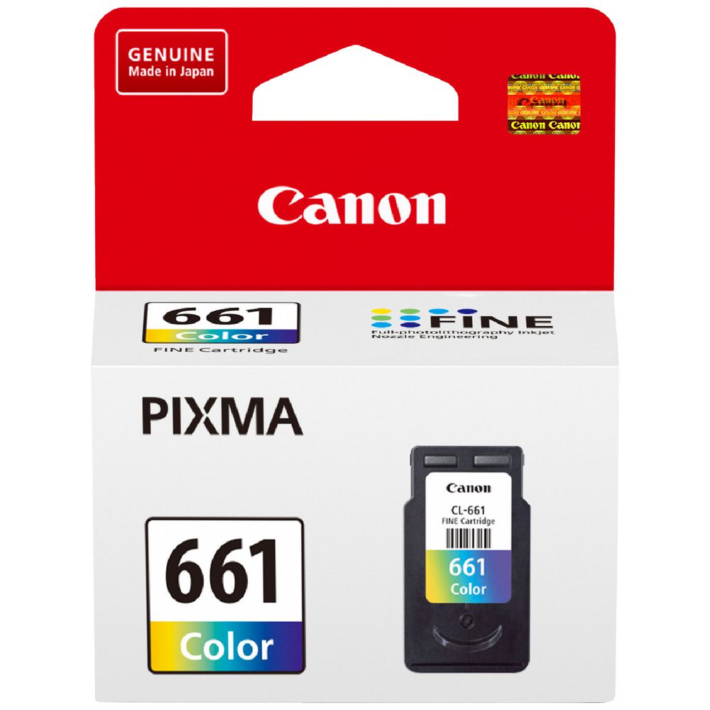 Canon CL-661 Genuine Tri-Colour Ink Cartridge.