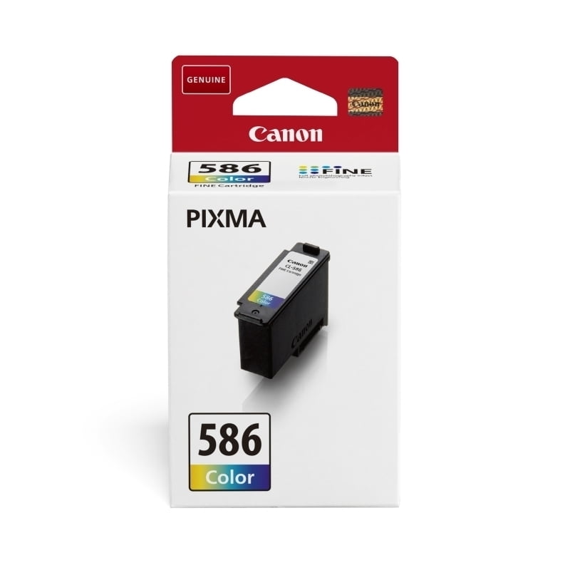 CANON CL-586 COLOUR GENUINE INK CARTRIDGE.