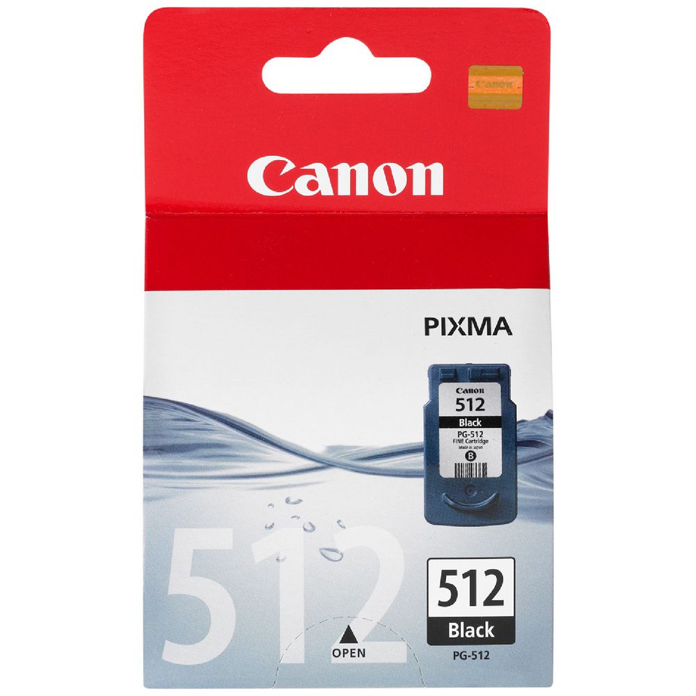 CANON PG-512 GENUINE HIGH YIELD INK CARTRIDGE.