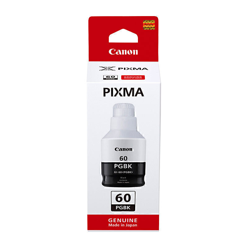 CANON GI-60 BLACK GENUINE BOTTLE INK.