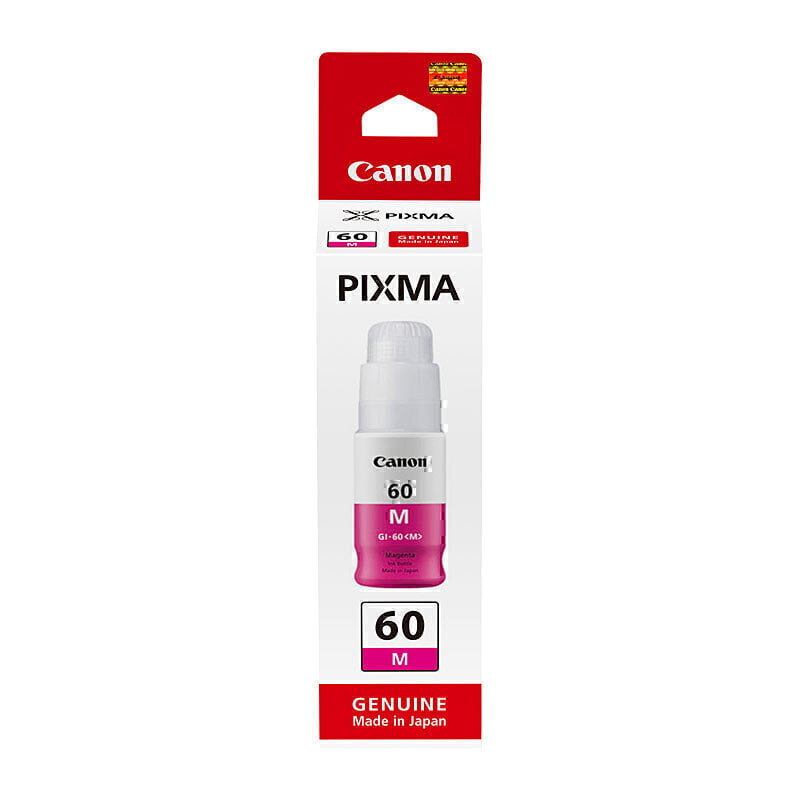 CANON GI-60 MAGENTA GENUINE BOTTLE INK.