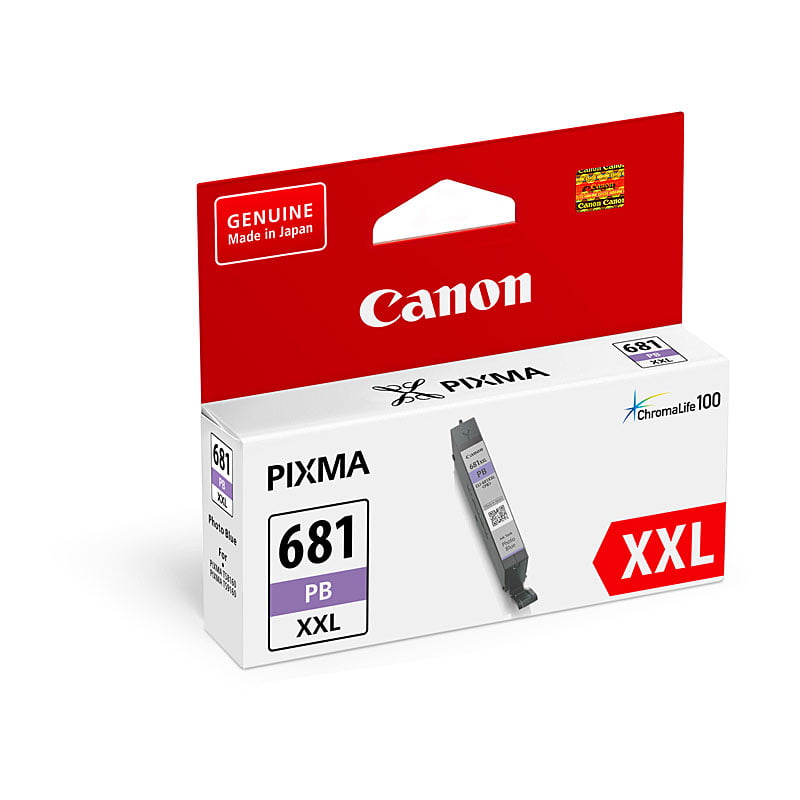 CANON CLI-681XXL PHOTO-BLUE GENUINE EXTRA HIGH-CAPACITY INK.