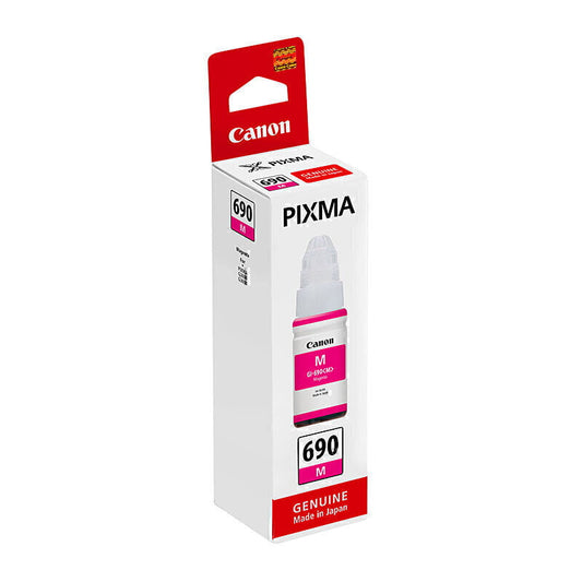 CANON GI-690 MAGENTA GENUINE BOTTLE INK.