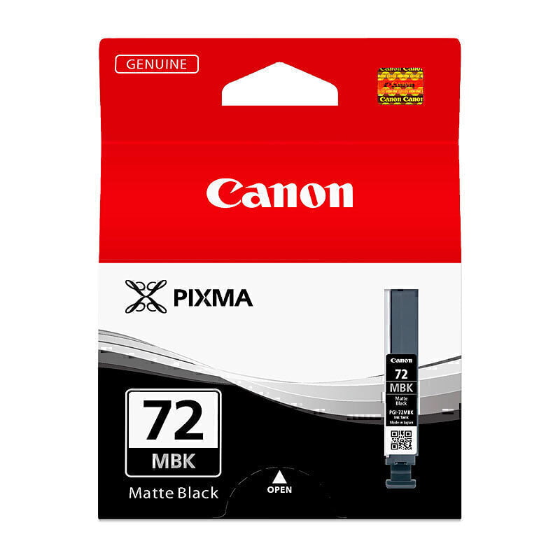 CANON PGI-72 MATT BLACK GENUINE INK CARTRIDGE.