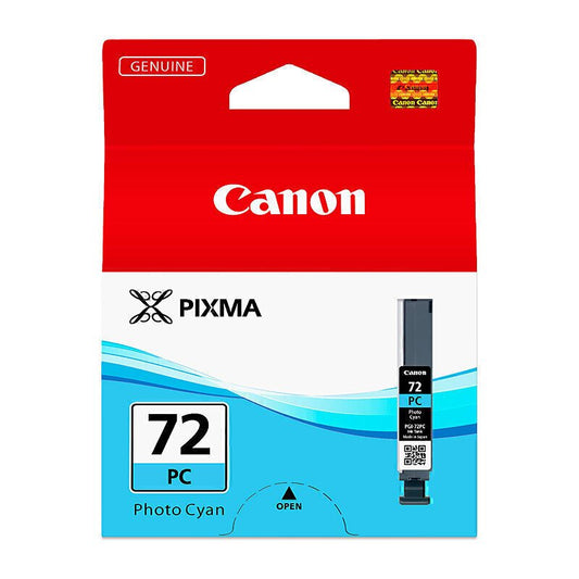CANON PGI-72 PHOTO CYAN GENUINE INK CARTRIDGE.