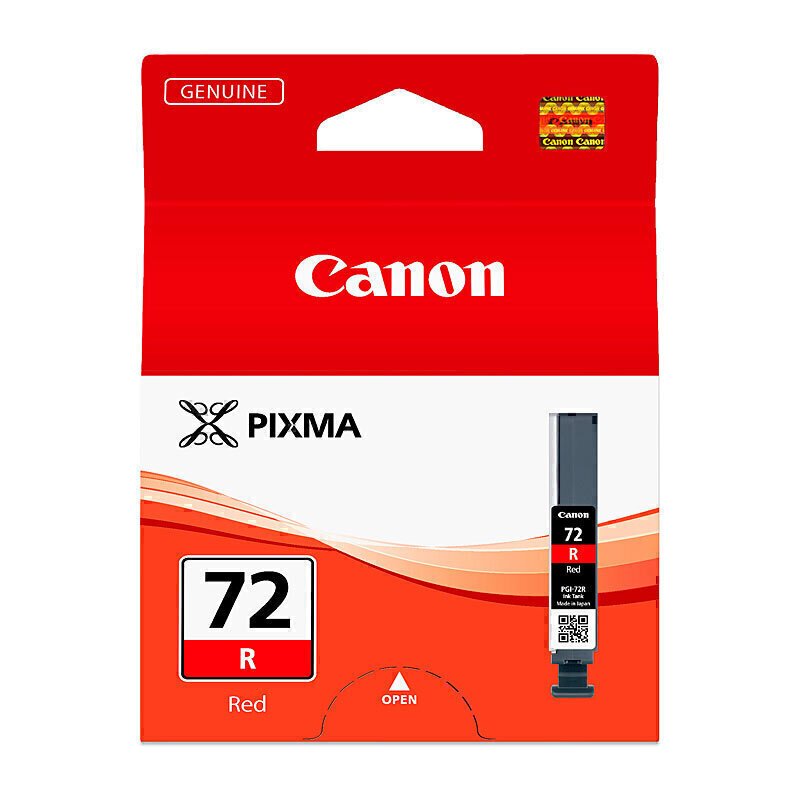 CANON PGI-72 RED GENUINE INK CARTRIDGE.