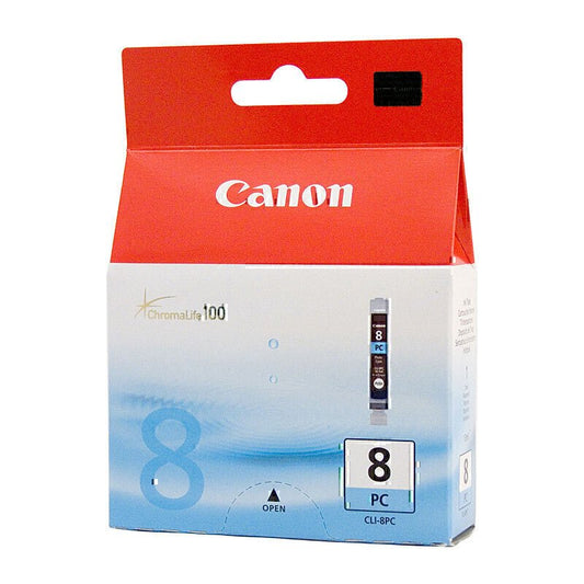 CANON CLI-8 PHOTO-CYAN GENUINE INK CARTRIDGE.