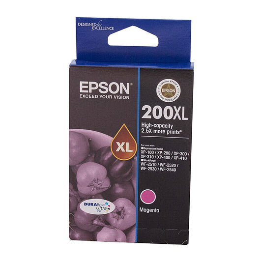 Epson 200 XL Magenta Genuine High Capacity Ink Cartridge.