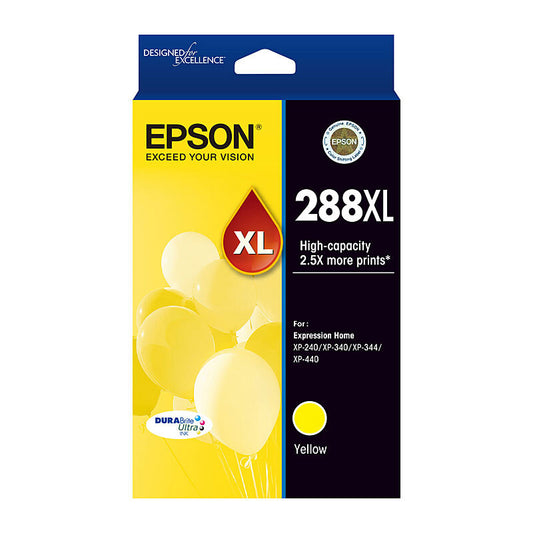 Epson 288 XL Yellow Genuine High Capacity Ink Cartridge.