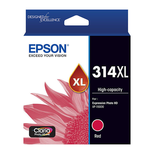 Epson 314XL Red Genuine High Capacity Ink Cartridge.