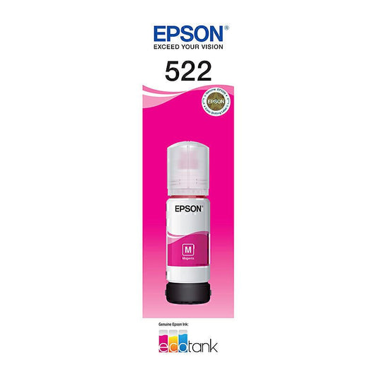 Epson T522 Magenta EcoTank Bottle Ink