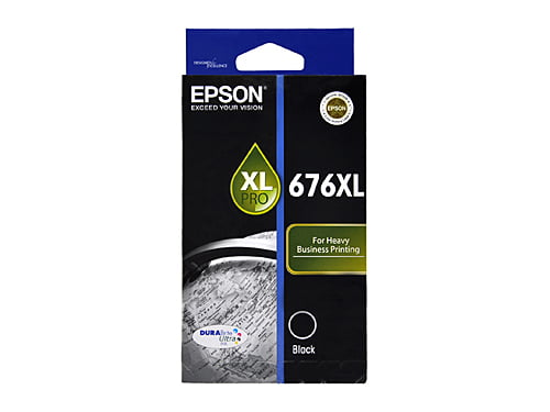 Epson 676XL Black Genuine Ink Cartridge