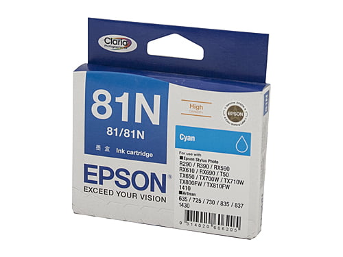 Epson 81N HY Cyan Genuine Ink Cartridge