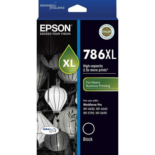 Epson 786XL Black Genuine Ink Cartridge