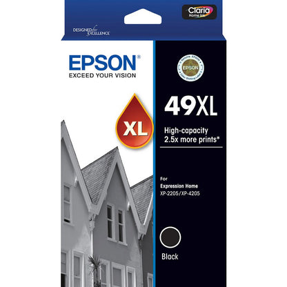 Epson 49XL Genuine High Yield 4-Ink Value Pack.
