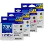 EPSON 73N GENUINE 4-INK VALUE PACK. NO BOX SPECIAL.