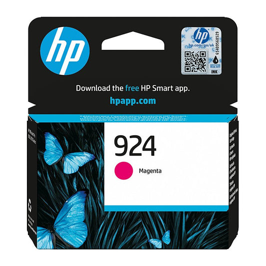 HP 924 MAGENTA GENUINE INK CARTRIDGE.