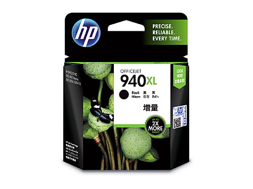 HP 940XL Black Genuine Ink Cartridge C4906AA