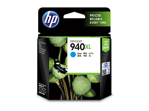 HP 940 XL Cyan  Genuine Ink Cartridge C4907AA