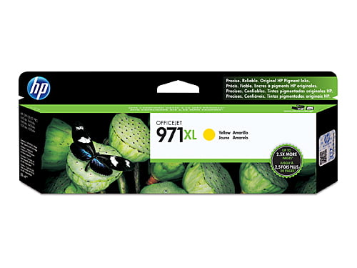 HP 971XL Yellow Genuine Ink Cartridge CN628AA