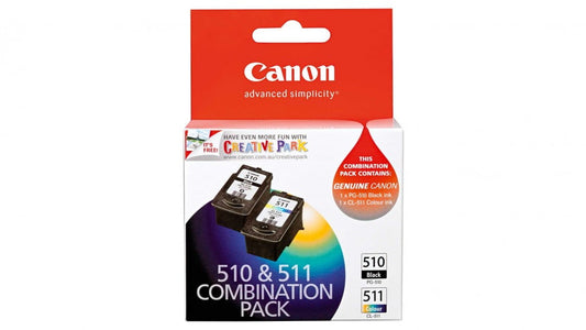 CANON GENUINE PG-510 & CL-511 ORIGINAL COMBO PACK.