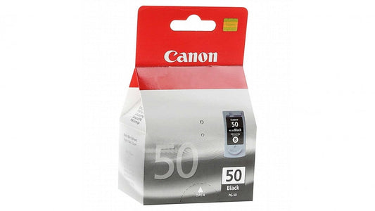 CANON PG-50 BLACK GENUINE INK CARTRIDGE.