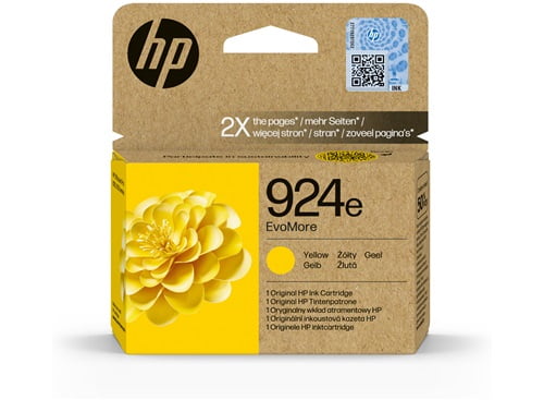 HP 924E YELLOW GENUINE HIGH CAPACITY INK CARTRIDGE.
