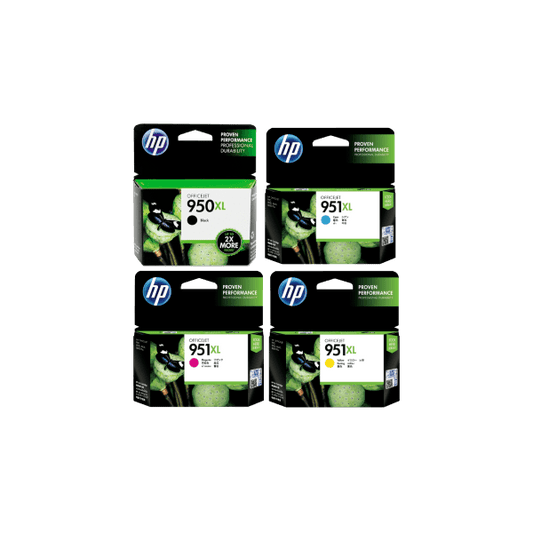 HP 950XL/ 951XL GENUINE HIGH CAPACITY 4-INK ORIGINAL VALUE PACK