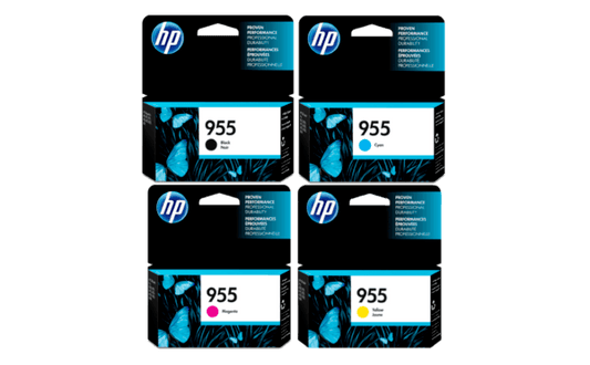 HP 955 GENUINE 4-INK VALUE PACK.