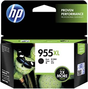 HP 955XL BLACK GENUINE HIGH CAPACITY ORIGINAL INK L0S72AA