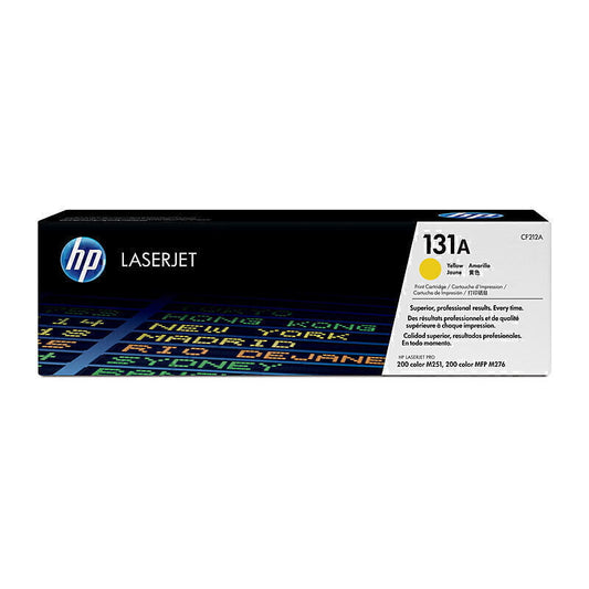 HP 131A YELLOW GENUINE LASERJET TONER.