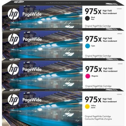 HP 975X GENUINE HIGH YIELD 4-INK VALUE PACK. FREE DELIVERY.