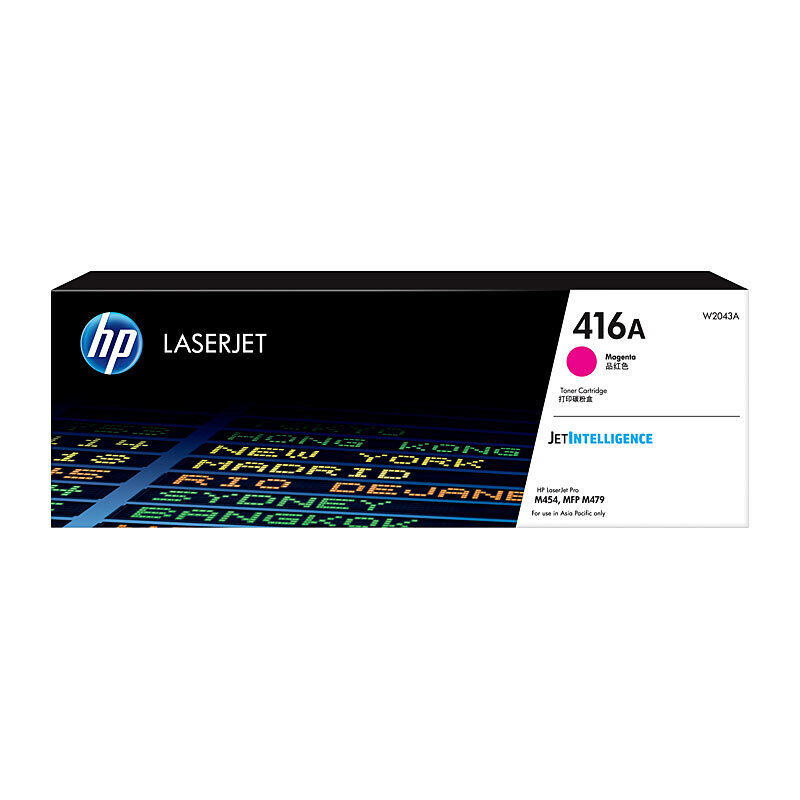 HP 416A MAGENTA GENUINE TONER.