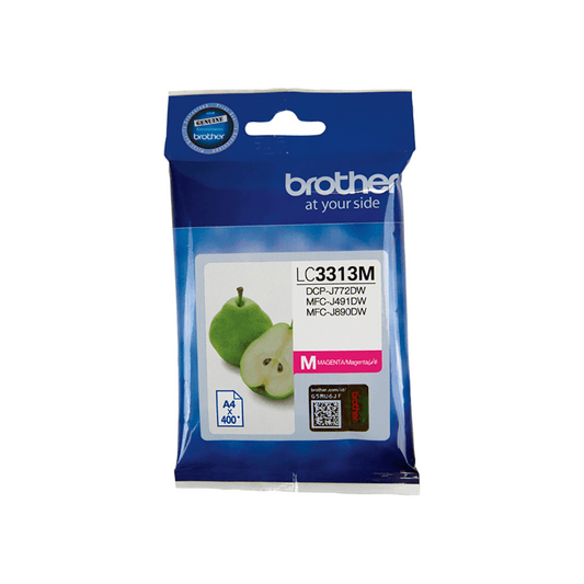 Brother LC-3313 Magenta Genuine Ink Cartridge.