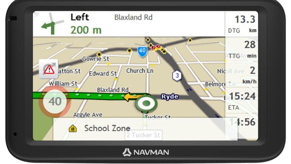 Navman Move 30 4.3" Touch Screen GPS Navigator