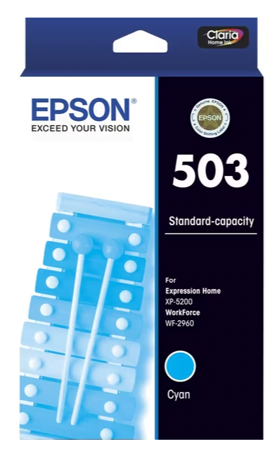 EPSON 503 GENUINE CYAN ORIGINAL INK CARTRIDGE