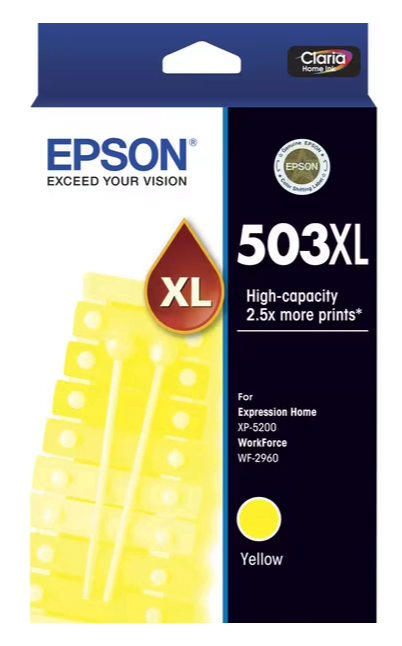 Epson 503XL Genuine Yellow – Original High-Capacity Ink Cartridge