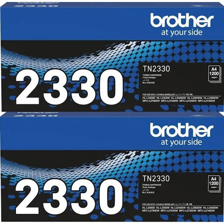 Two Brother TN-2330 Black Genuine Toners.