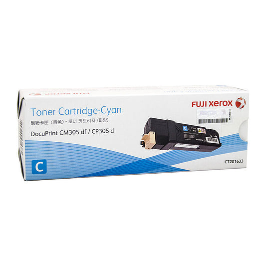 Fuji-Xerox CT-201633 Cyan Genuine Toner.